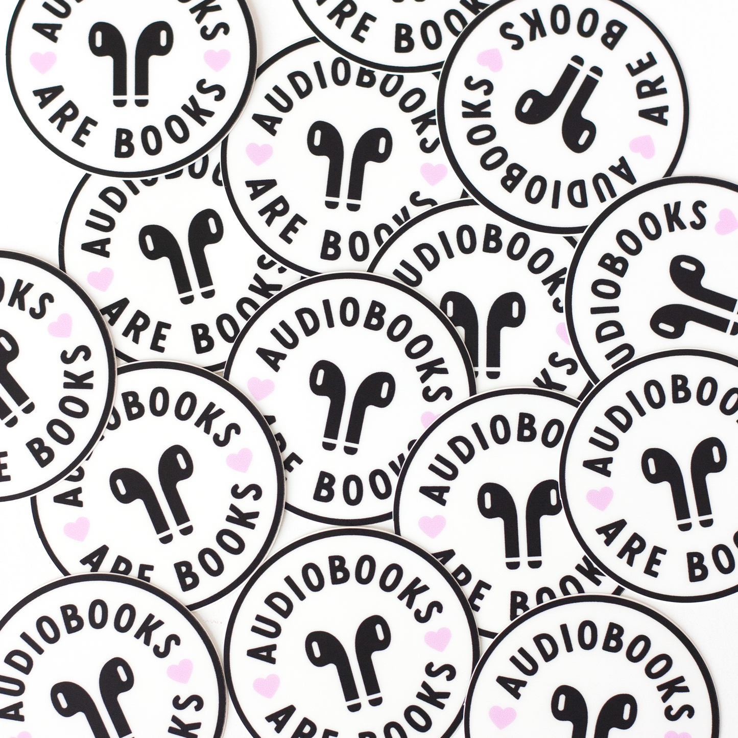 Audibooks Are Books sticker