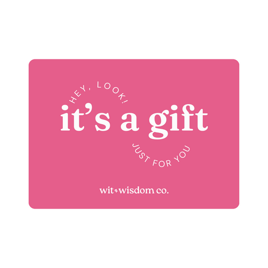 wit + wisdom co. gift cards